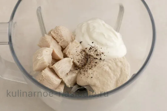 Куриное суфле - шаг 1 (изображение)