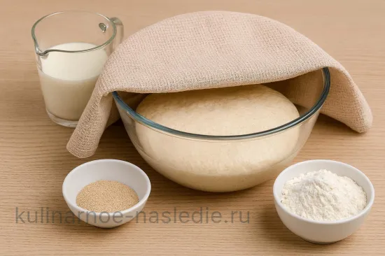 Пышные куличи на сметане с цукатами - шаг 1 (изображение)