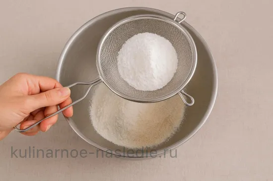 Рисовые куличи с кокосом - шаг 1