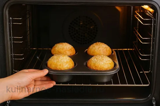 Рисовые куличи с кокосом - шаг 4