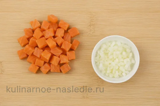 Картошка с рыбкой - шаг 1 (изображение)