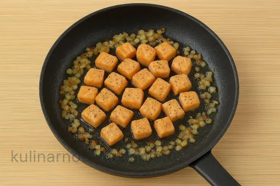 Картошка с рыбкой - шаг 2 (изображение)