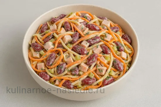 Салат «Подснежник» - шаг 2