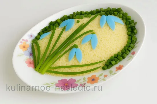 Салат «Подснежник» - шаг 4