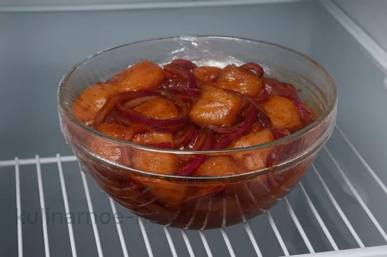 Маринад для шашлыка из индейки с медом и горчицей - Маринование