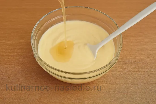 Мини-пасхи с зимней вишней и мятой - Введение желатина