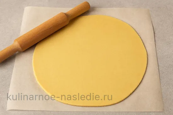 Хрустящее печенье с коричной корочкой - Раскатка