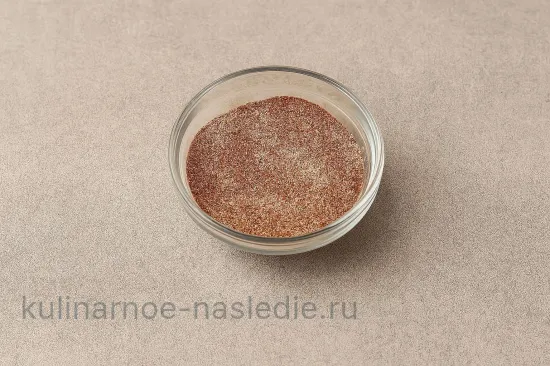 Хрустящее печенье с коричной корочкой - Коричная обсыпка