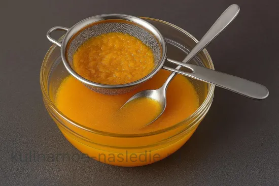 Мандариновое желе - Делаем мандариновый слой