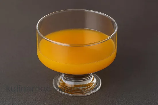 Мандариновое желе - Заливаем первый слой