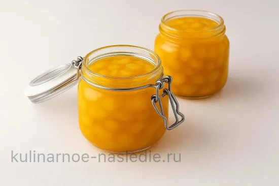 Мармелад из дыни и груши - Финальная варка и закатка