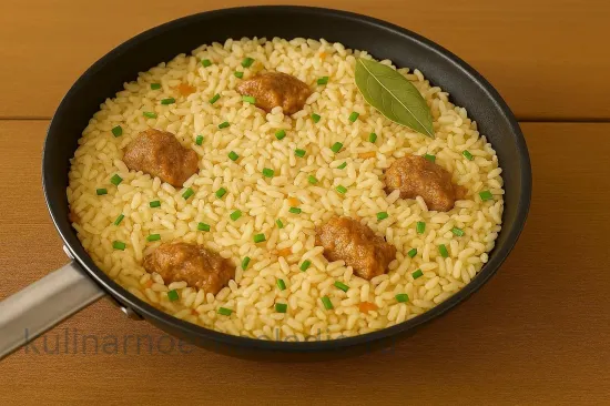 Плов из тушенки - Настаивание
