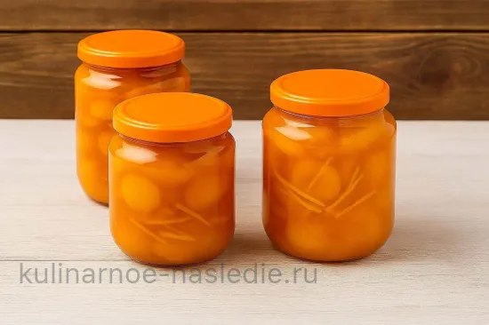 Варенье из абрикосов с имбирем и лимоном - Хранение