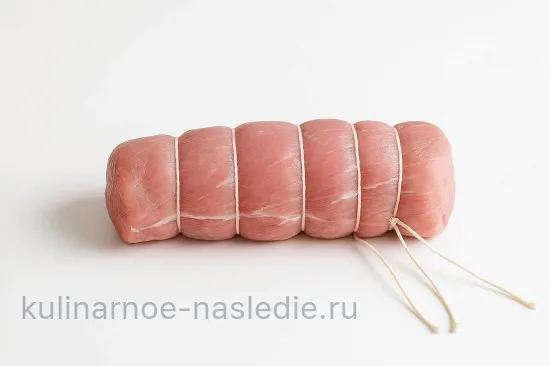 Вырезка с грибным соусом - Формовка вырезки
