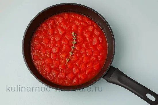 Жаренная картошка по-испански с соусом - Приготовление соуса