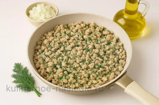 Картопляники с курицей - Начинка из курицы